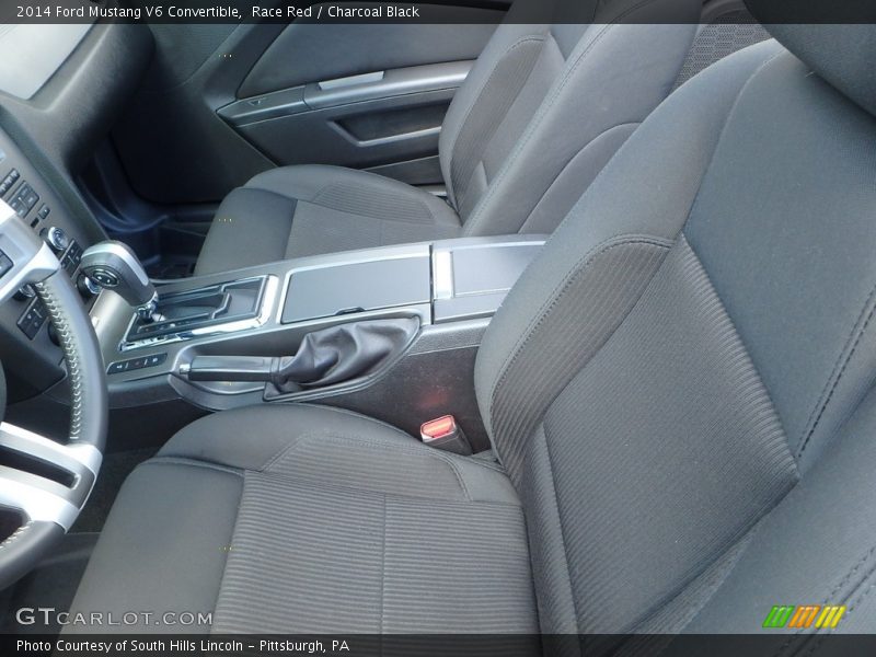 Race Red / Charcoal Black 2014 Ford Mustang V6 Convertible