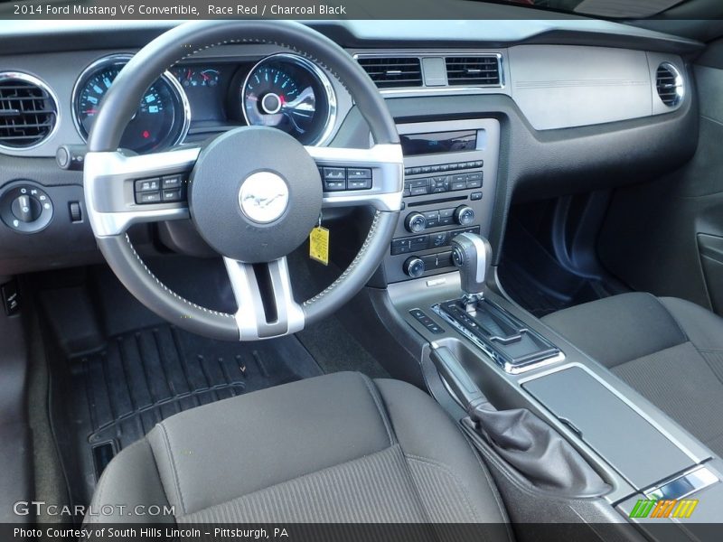 Race Red / Charcoal Black 2014 Ford Mustang V6 Convertible