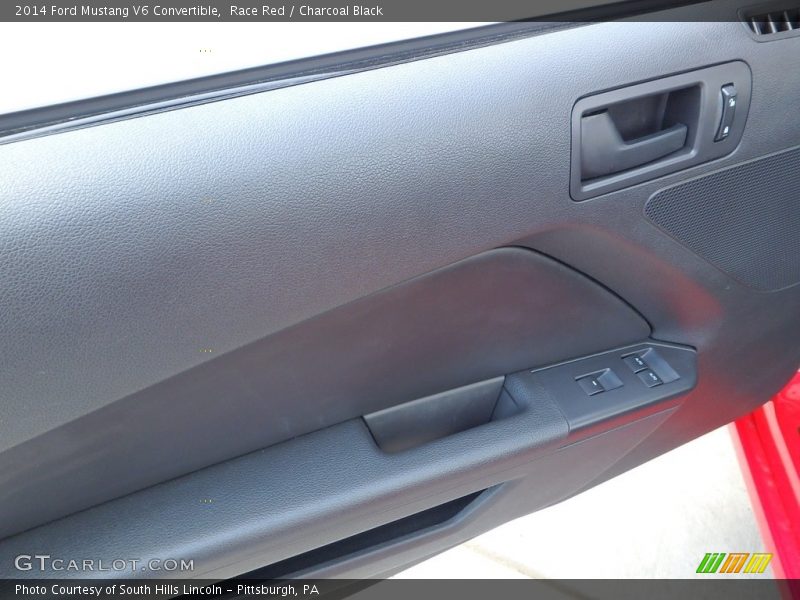 Race Red / Charcoal Black 2014 Ford Mustang V6 Convertible