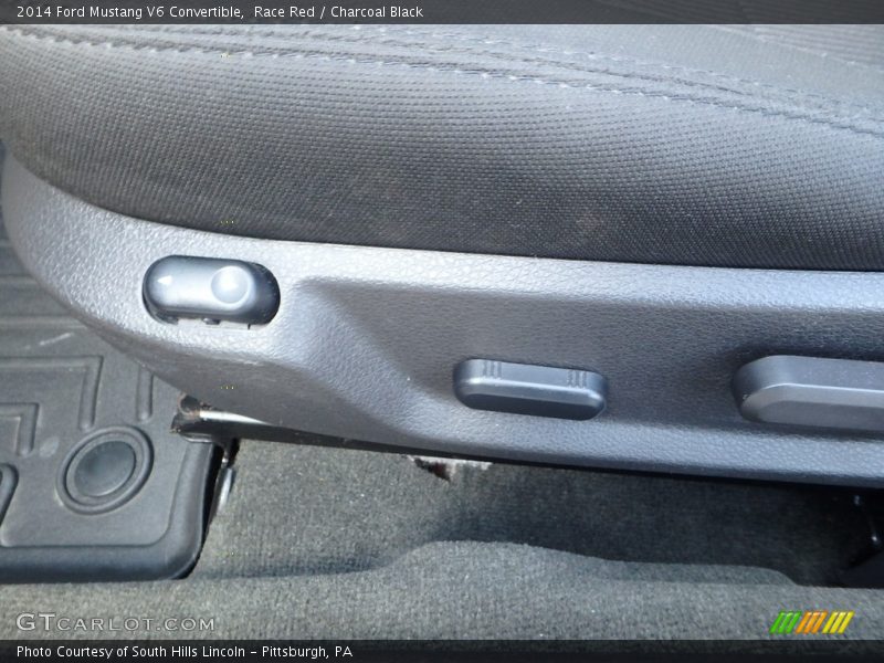 Race Red / Charcoal Black 2014 Ford Mustang V6 Convertible