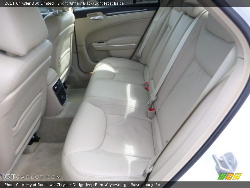 Bright White / Black/Light Frost Beige 2011 Chrysler 300 Limited
