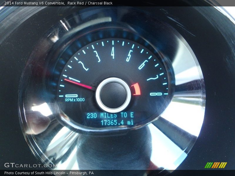 Race Red / Charcoal Black 2014 Ford Mustang V6 Convertible