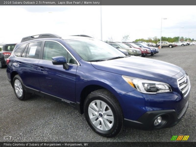 Front 3/4 View of 2016 Outback 2.5i Premium