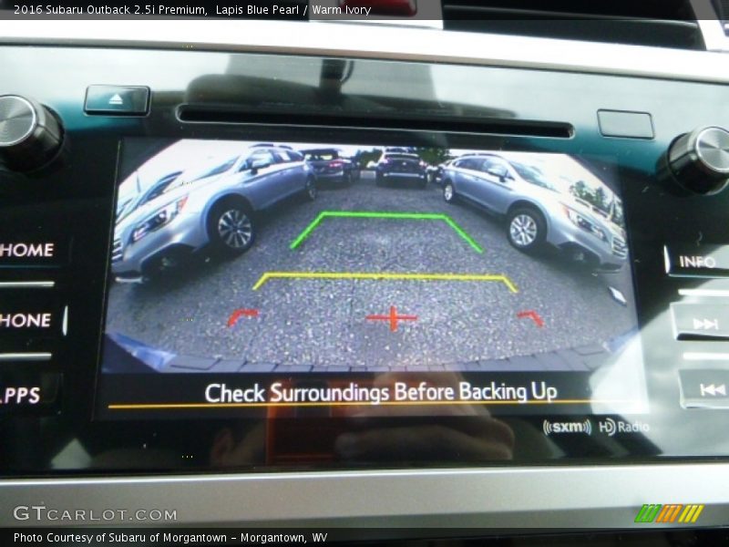 Lapis Blue Pearl / Warm Ivory 2016 Subaru Outback 2.5i Premium