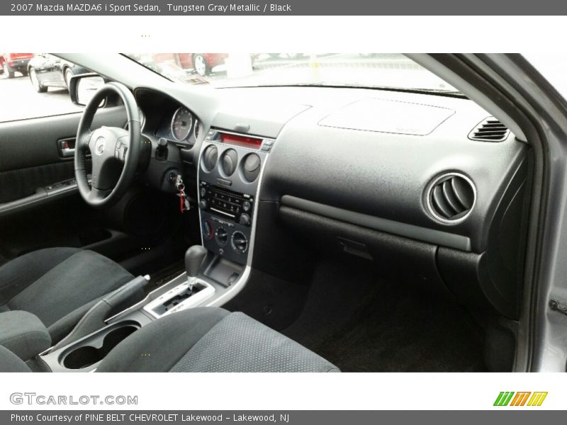 Tungsten Gray Metallic / Black 2007 Mazda MAZDA6 i Sport Sedan