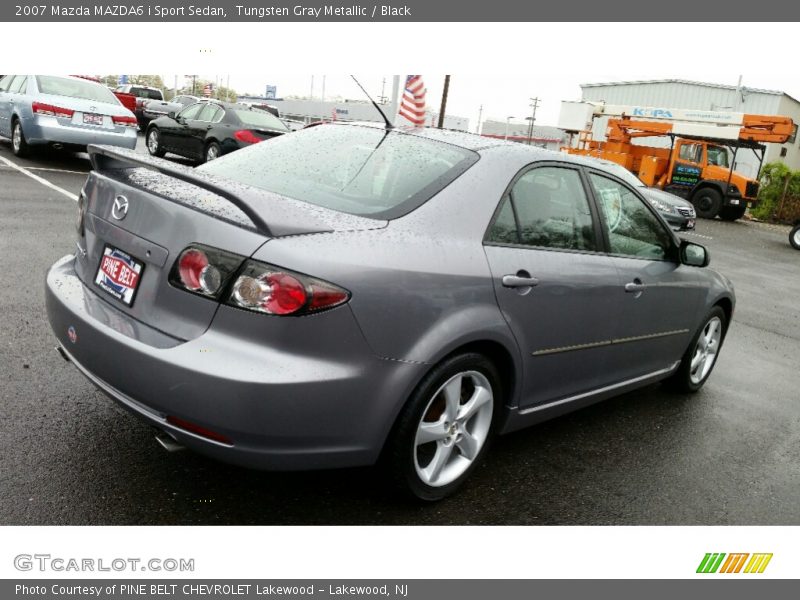 Tungsten Gray Metallic / Black 2007 Mazda MAZDA6 i Sport Sedan