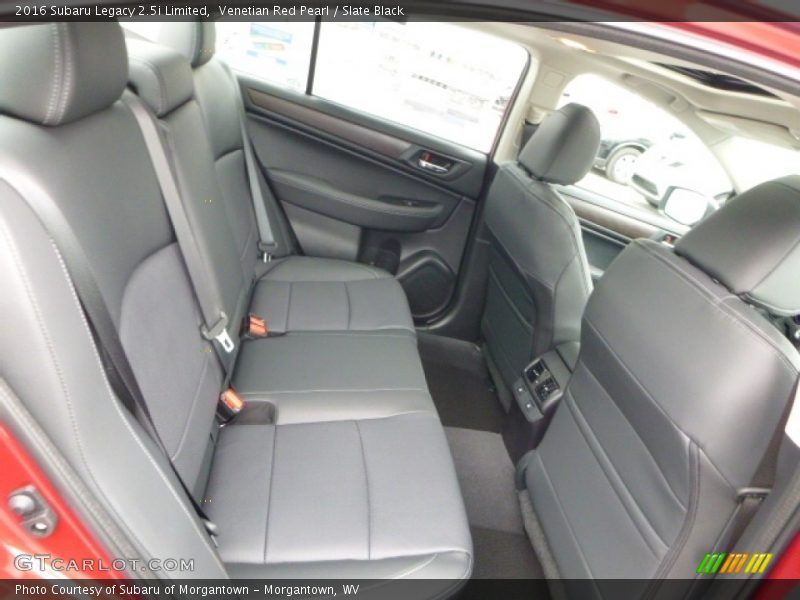Venetian Red Pearl / Slate Black 2016 Subaru Legacy 2.5i Limited