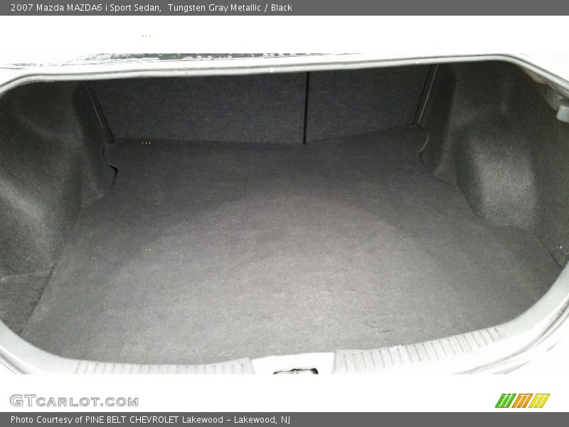 Tungsten Gray Metallic / Black 2007 Mazda MAZDA6 i Sport Sedan