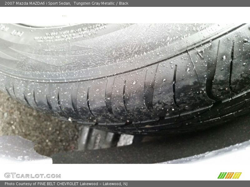 Tungsten Gray Metallic / Black 2007 Mazda MAZDA6 i Sport Sedan