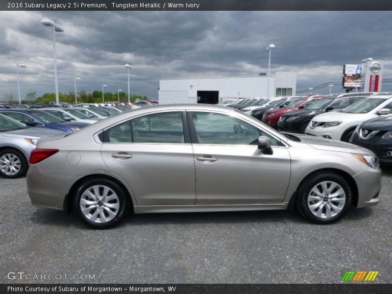 Tungsten Metallic / Warm Ivory 2016 Subaru Legacy 2.5i Premium