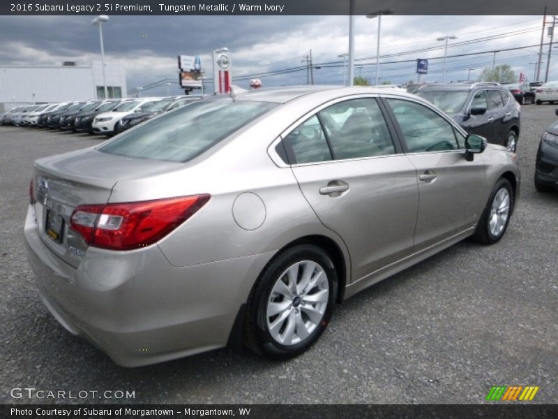 Tungsten Metallic / Warm Ivory 2016 Subaru Legacy 2.5i Premium