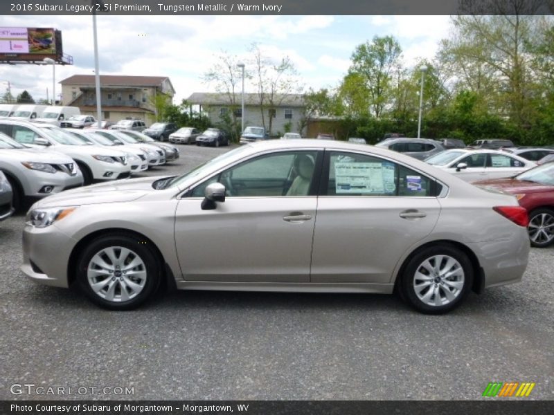 Tungsten Metallic / Warm Ivory 2016 Subaru Legacy 2.5i Premium