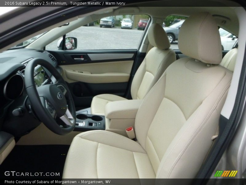 Tungsten Metallic / Warm Ivory 2016 Subaru Legacy 2.5i Premium