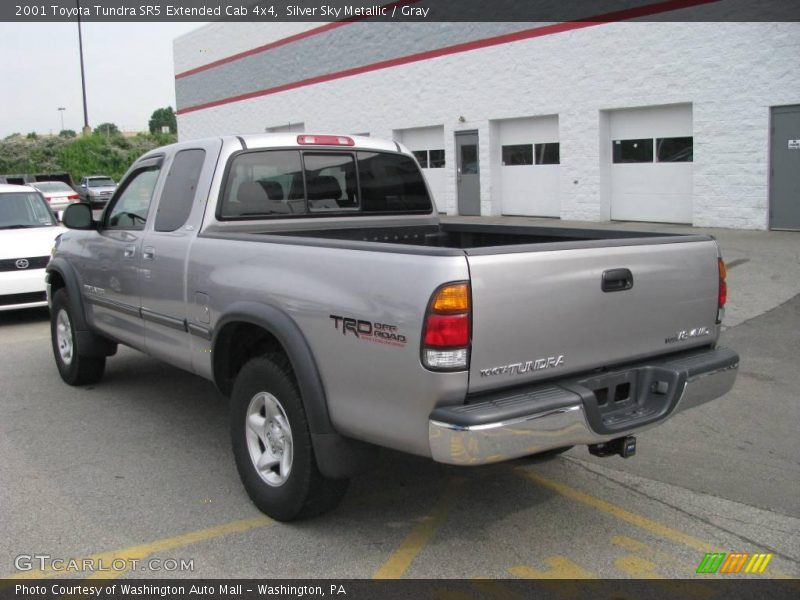 Silver Sky Metallic / Gray 2001 Toyota Tundra SR5 Extended Cab 4x4