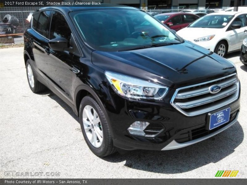 Shadow Black / Charcoal Black 2017 Ford Escape SE