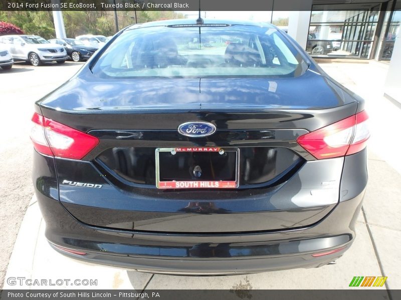 Tuxedo Black / Charcoal Black 2014 Ford Fusion SE EcoBoost