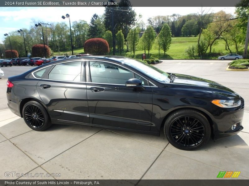 Tuxedo Black / Charcoal Black 2014 Ford Fusion SE EcoBoost