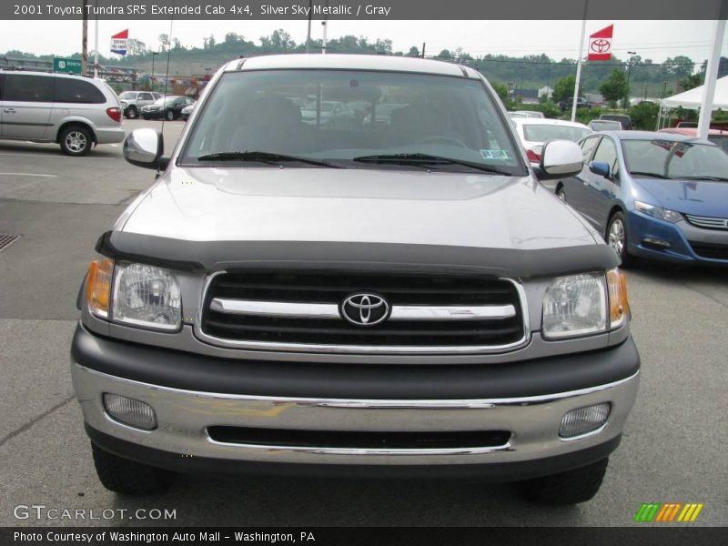 Silver Sky Metallic / Gray 2001 Toyota Tundra SR5 Extended Cab 4x4