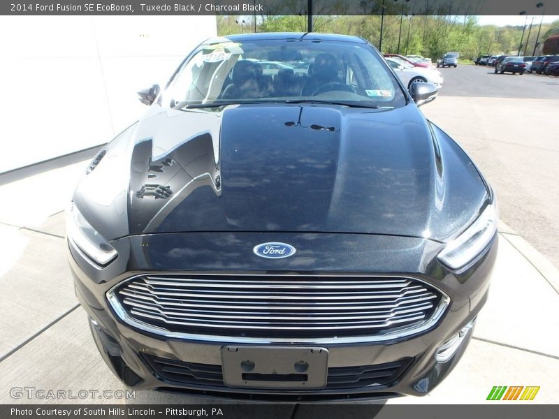 Tuxedo Black / Charcoal Black 2014 Ford Fusion SE EcoBoost