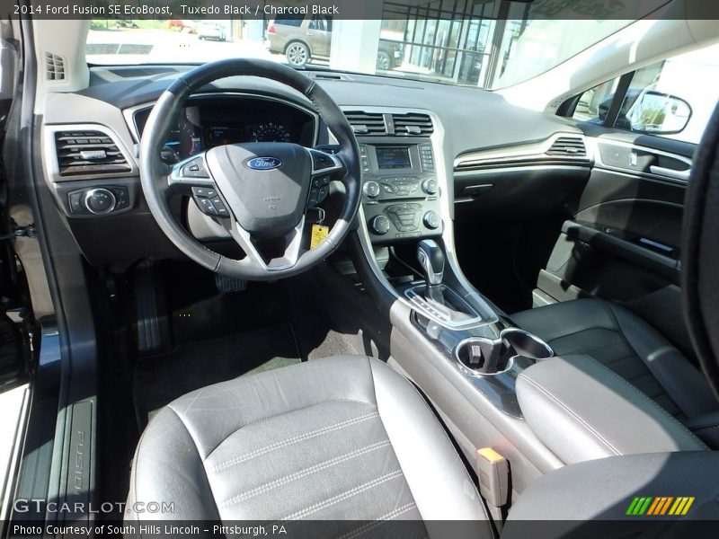 Tuxedo Black / Charcoal Black 2014 Ford Fusion SE EcoBoost