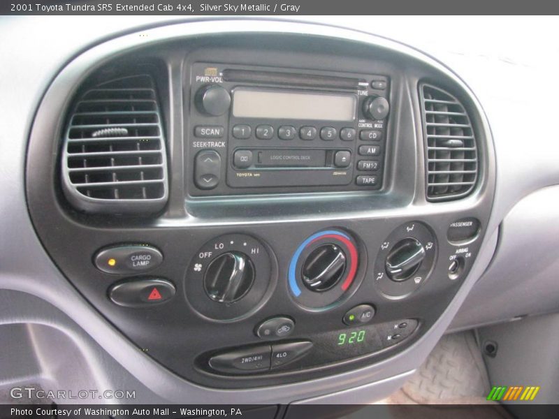 Silver Sky Metallic / Gray 2001 Toyota Tundra SR5 Extended Cab 4x4