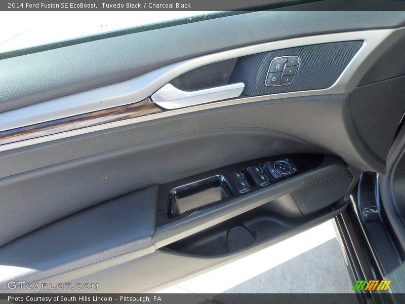Tuxedo Black / Charcoal Black 2014 Ford Fusion SE EcoBoost