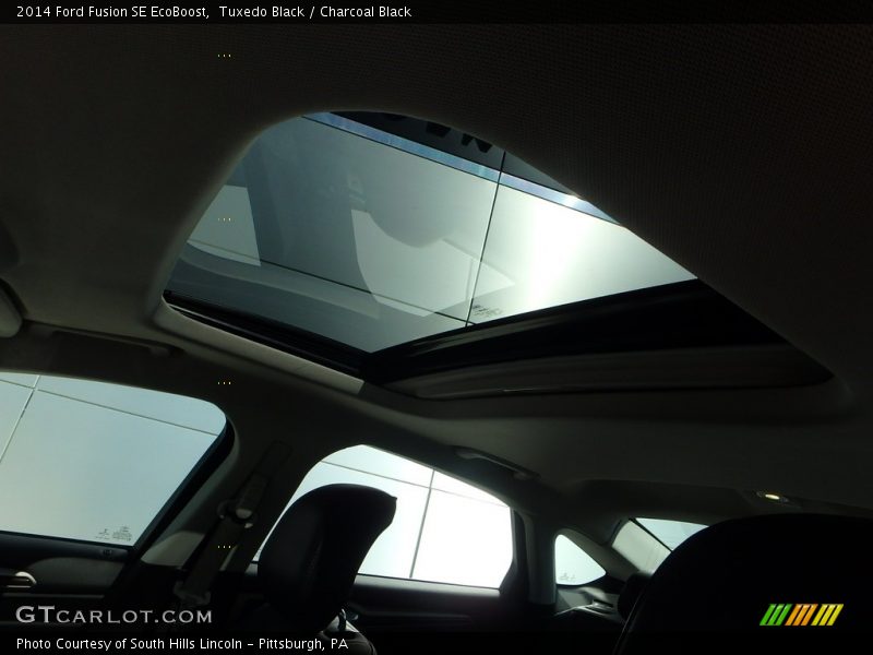 Tuxedo Black / Charcoal Black 2014 Ford Fusion SE EcoBoost