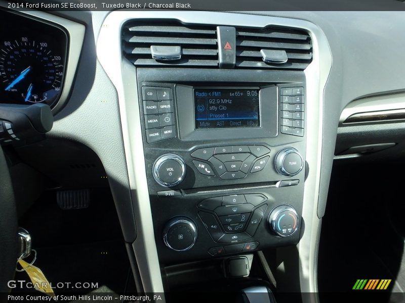 Tuxedo Black / Charcoal Black 2014 Ford Fusion SE EcoBoost