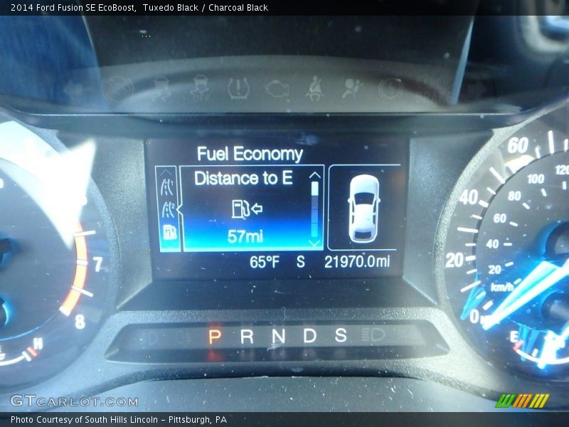 Tuxedo Black / Charcoal Black 2014 Ford Fusion SE EcoBoost