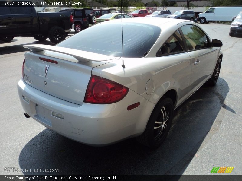 Titanium Metallic / Ebony 2007 Pontiac G5