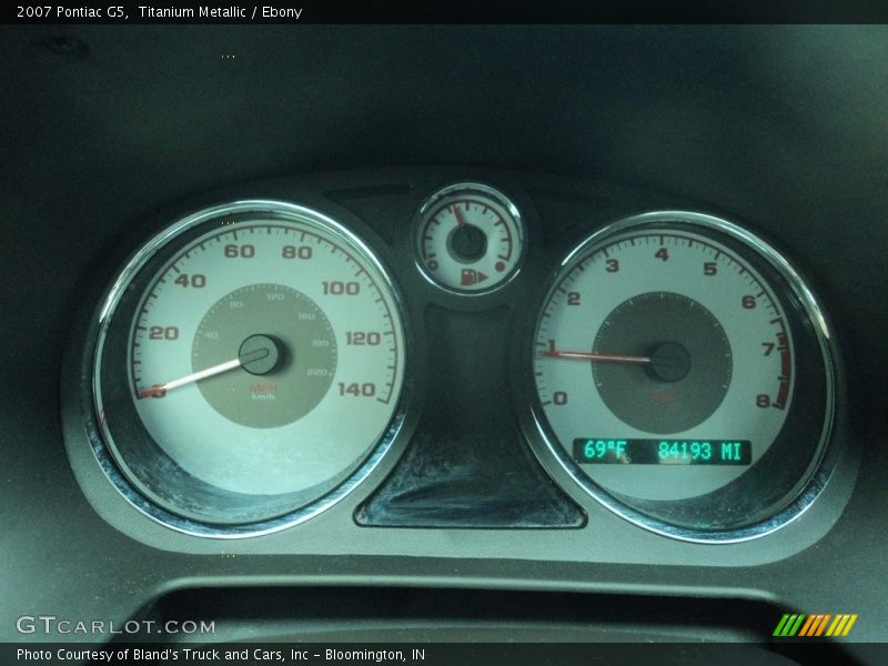 Titanium Metallic / Ebony 2007 Pontiac G5