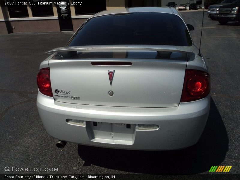 Titanium Metallic / Ebony 2007 Pontiac G5