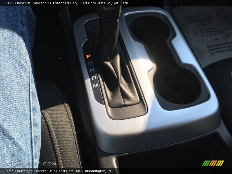Red Rock Metallic / Jet Black 2016 Chevrolet Colorado LT Extended Cab