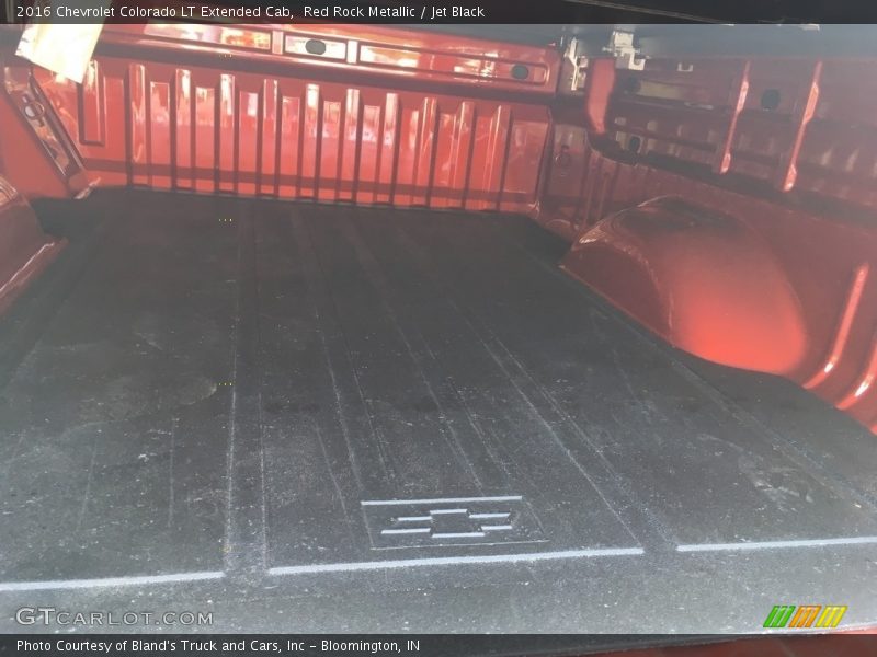 Red Rock Metallic / Jet Black 2016 Chevrolet Colorado LT Extended Cab