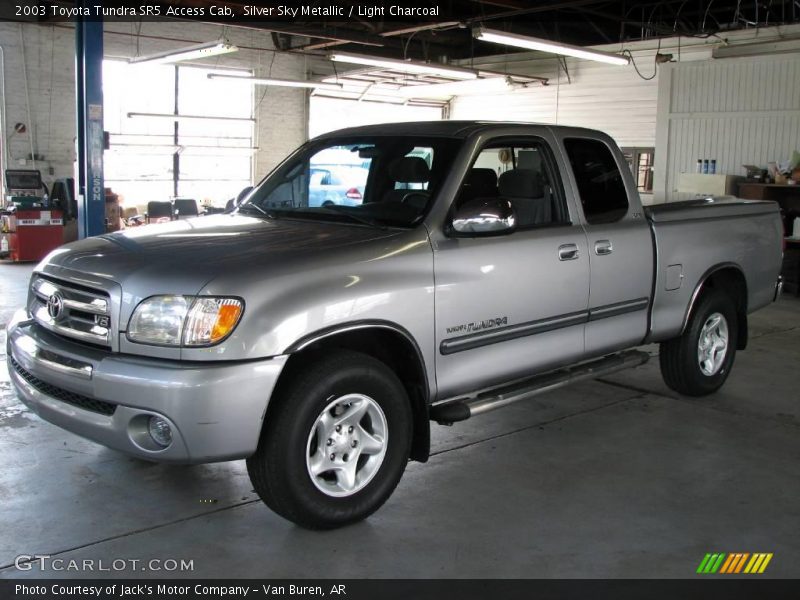Silver Sky Metallic / Light Charcoal 2003 Toyota Tundra SR5 Access Cab