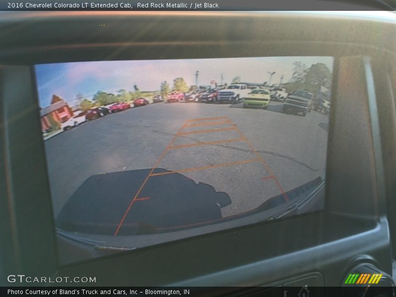 Red Rock Metallic / Jet Black 2016 Chevrolet Colorado LT Extended Cab