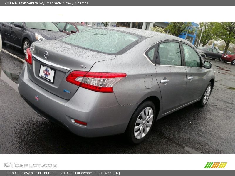 Magnetic Gray / Charcoal 2014 Nissan Sentra SV