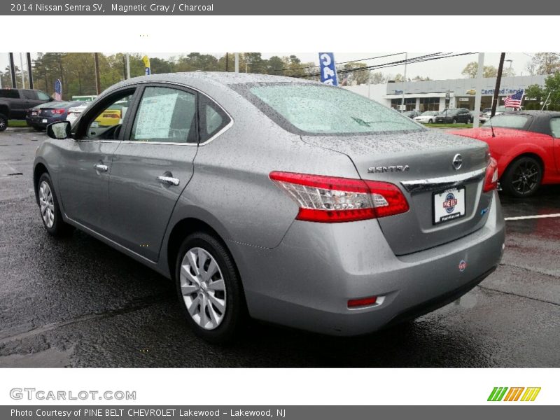 Magnetic Gray / Charcoal 2014 Nissan Sentra SV