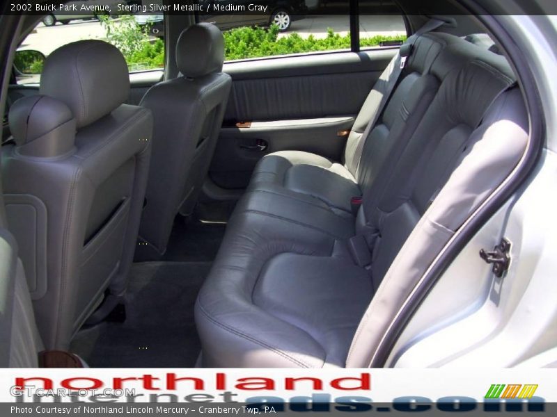 Sterling Silver Metallic / Medium Gray 2002 Buick Park Avenue
