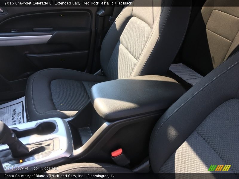 Red Rock Metallic / Jet Black 2016 Chevrolet Colorado LT Extended Cab