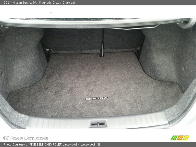 Magnetic Gray / Charcoal 2014 Nissan Sentra SV