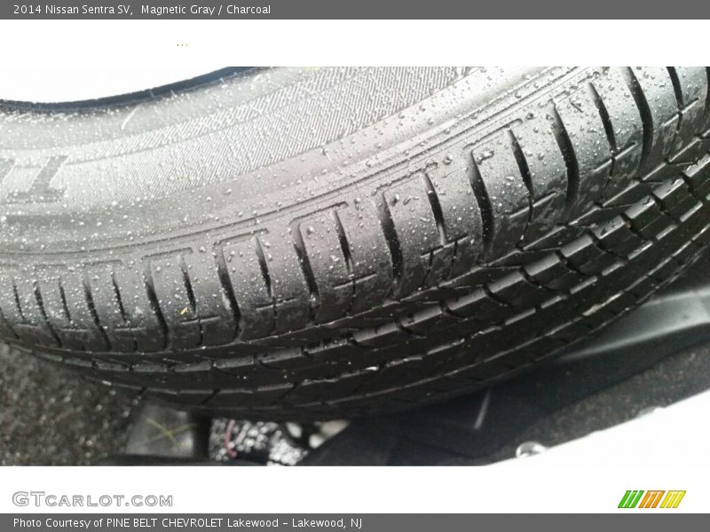 Magnetic Gray / Charcoal 2014 Nissan Sentra SV