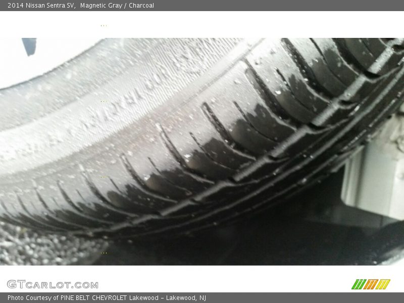 Magnetic Gray / Charcoal 2014 Nissan Sentra SV
