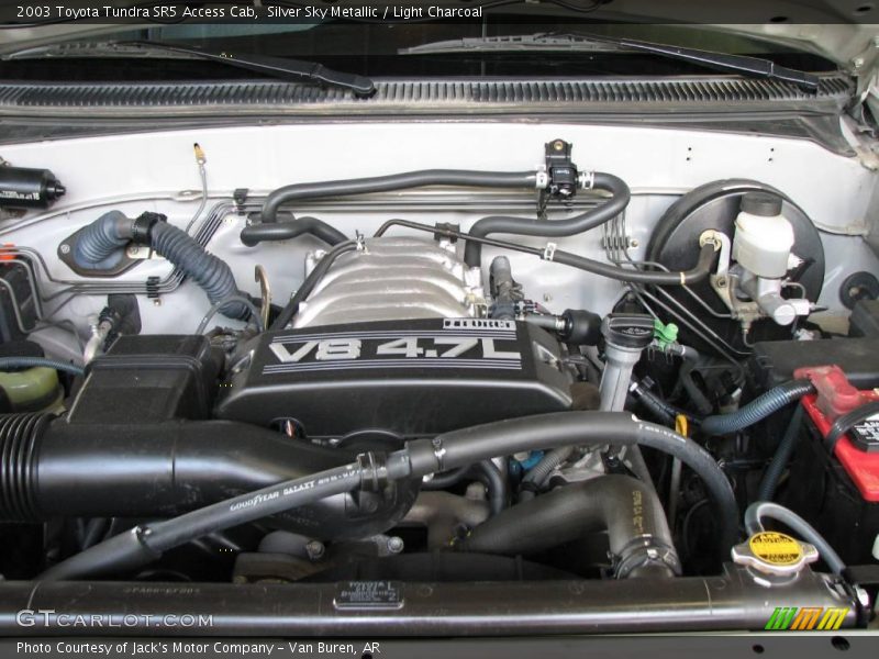 Silver Sky Metallic / Light Charcoal 2003 Toyota Tundra SR5 Access Cab