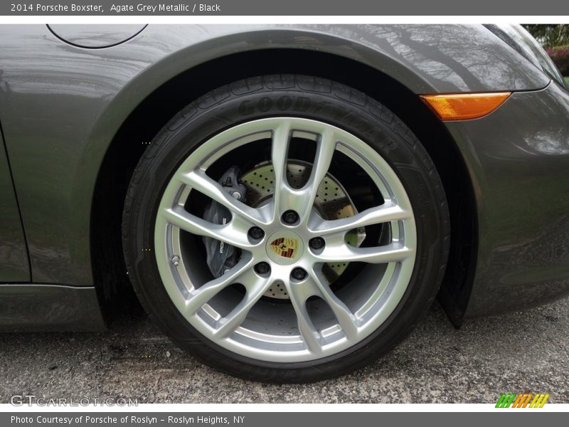 Agate Grey Metallic / Black 2014 Porsche Boxster