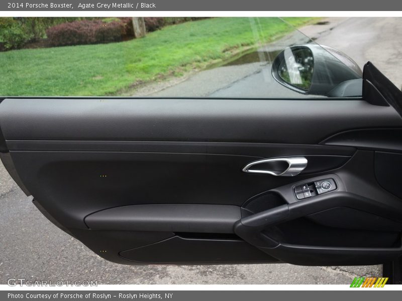 Agate Grey Metallic / Black 2014 Porsche Boxster