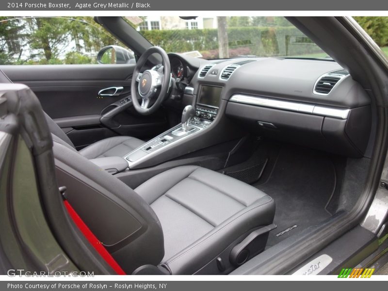 Agate Grey Metallic / Black 2014 Porsche Boxster