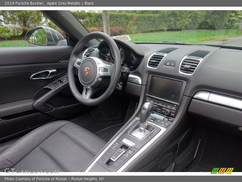 Agate Grey Metallic / Black 2014 Porsche Boxster