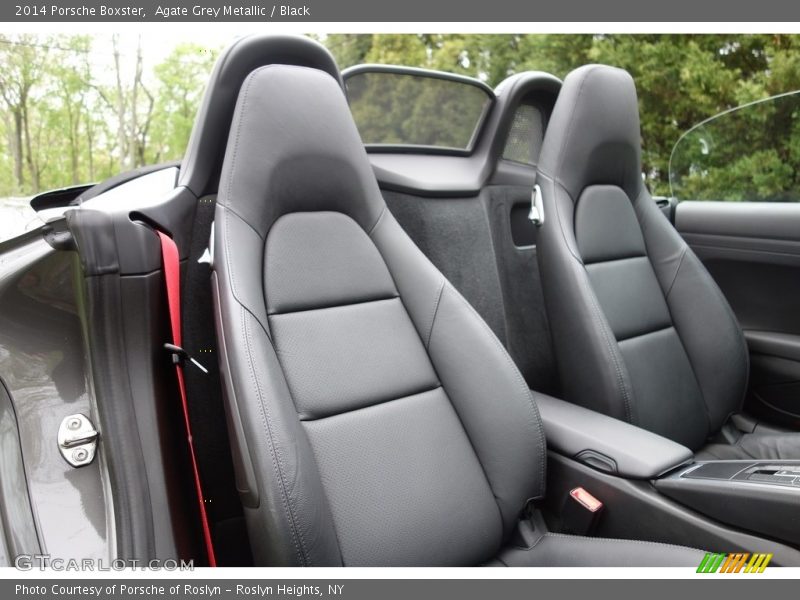 Agate Grey Metallic / Black 2014 Porsche Boxster