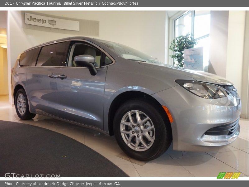 Billet Silver Metallic / Cognac/Alloy/Toffee 2017 Chrysler Pacifica Touring